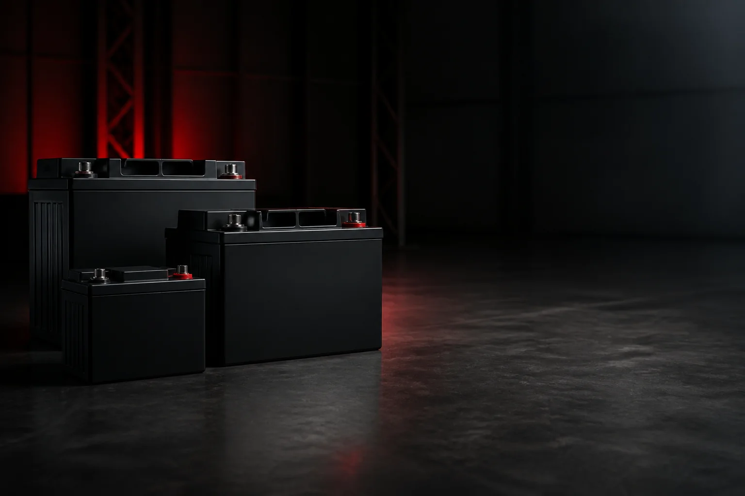 Industrial battery product range